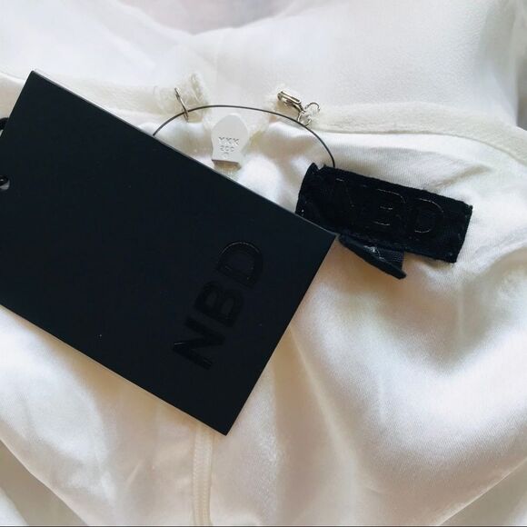 NWT Revolve NBD Revolve High Neck Beaded Sheath Dress - Picture 4 of 6